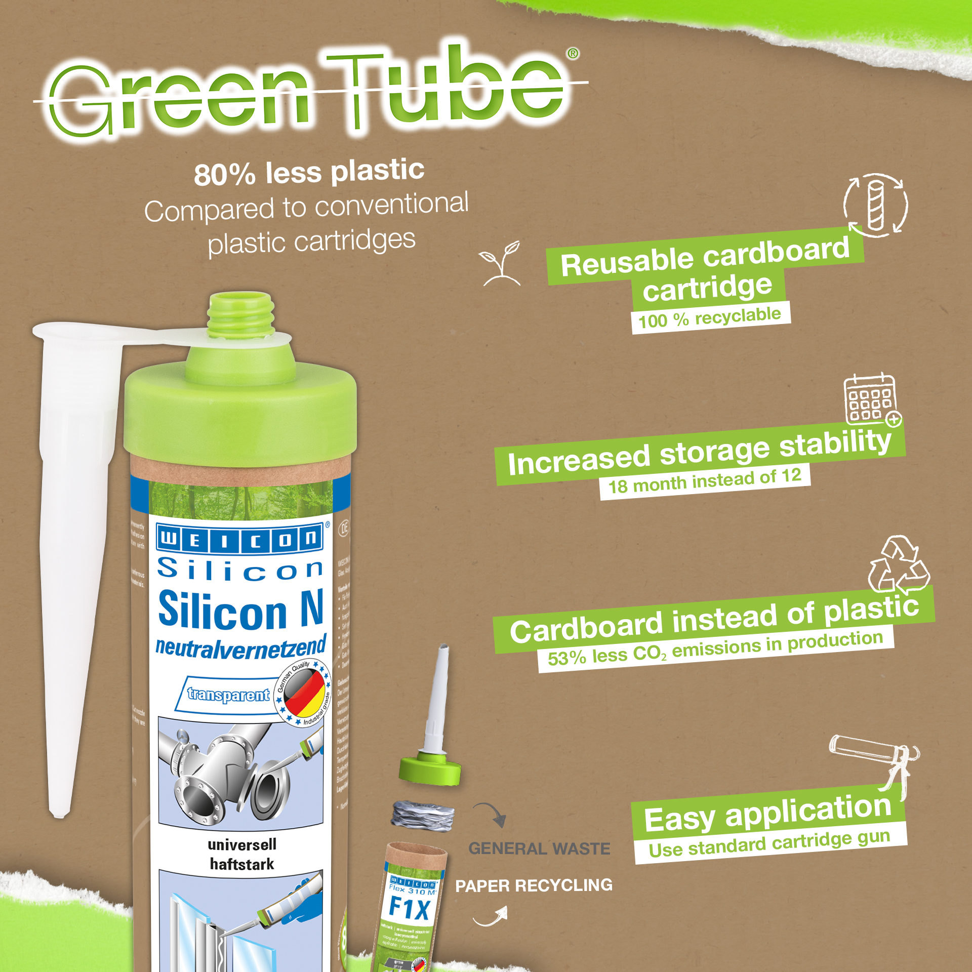 Silicon N | etansant extrem de elastic cu intarire neutra