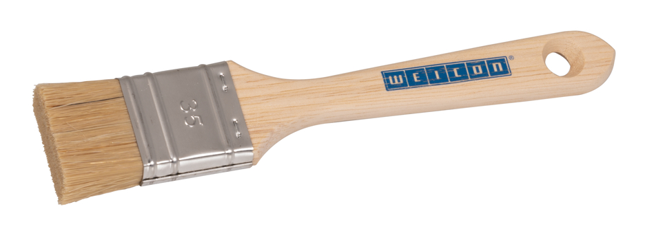 Pensulă 35 scurtă, plată, pentru metale plastice
 | pensulă cu fir scurt pentru straturi de acoperiri groase