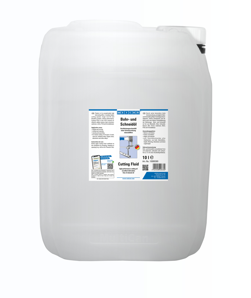 Ulei de tăiere și găurire WEICON | Ulei de tăiere de înaltă performanță