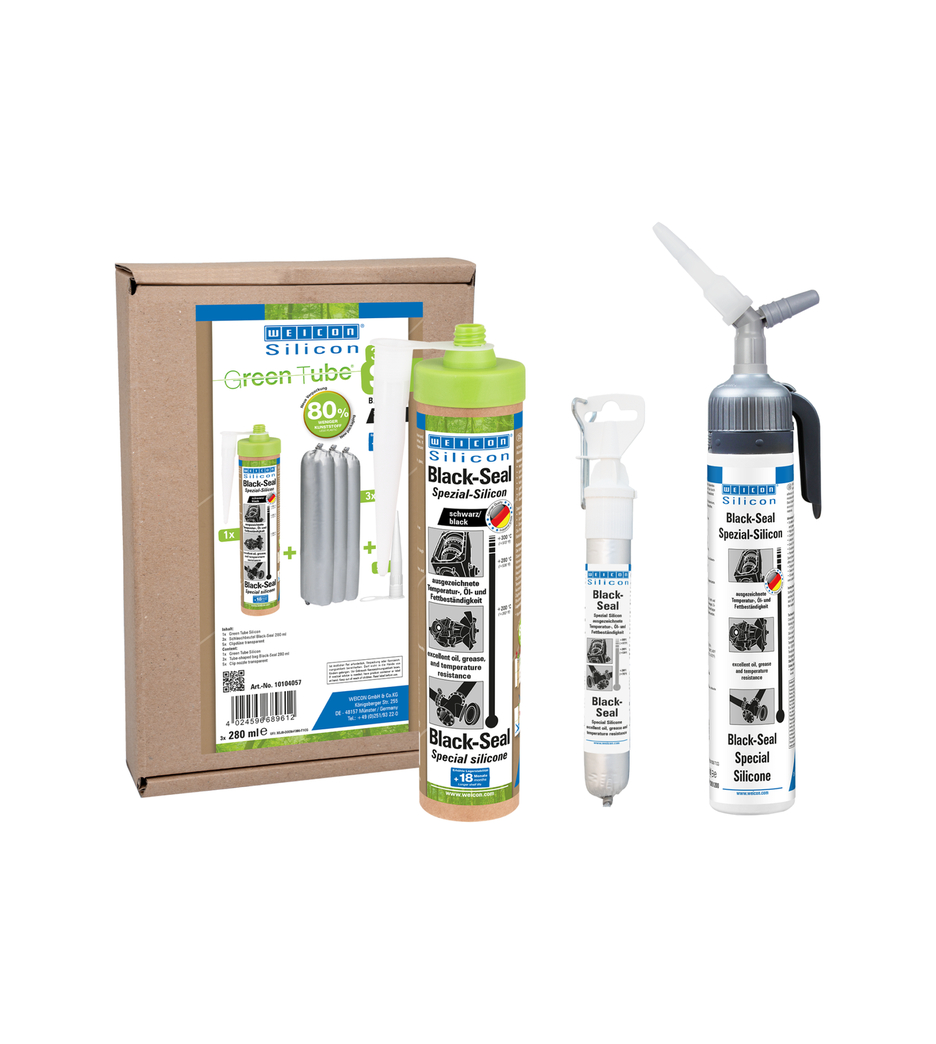 Black Seal silicon special | etansant permanent elastic pentru zone cu rezistenta la ulei si grasimi