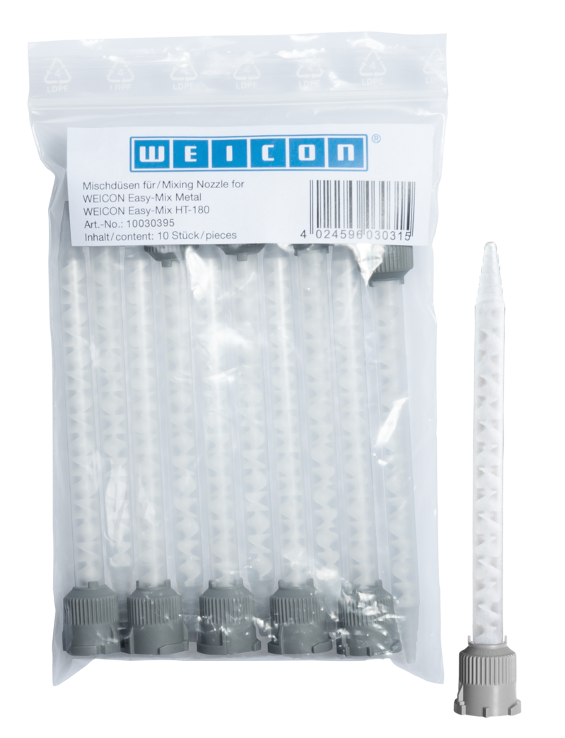 Duză de amestec Helix B | Duză de amestecare Helix potrivită potrivită pentru Easy-Mix Metal, Easy-Mix HT 250 & Easy-Mix PE-PP 50