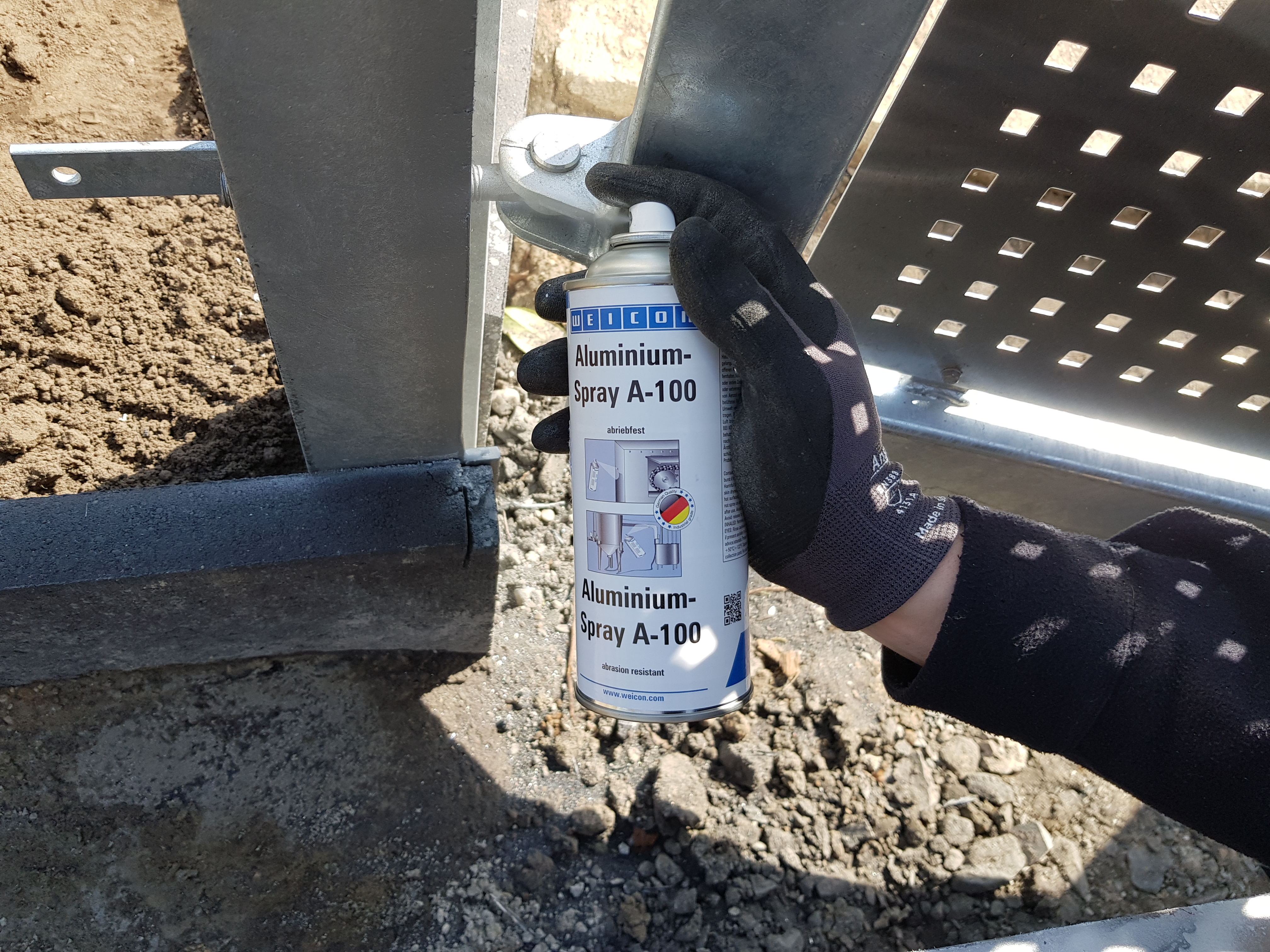 Spray alumniu A -100 mat | protectie rezistenta la abraziune impotriva ruginii si coroziunii