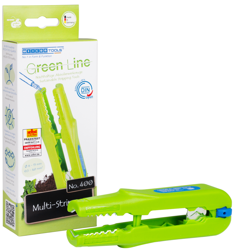 Dezizolator  nr. 400 Green Line (gama verde) | dezizolator multifunctional, interval de lucru dezizolare 0,5 - 6,0 mm² / inlaturare manta  8 - 13 mm Ø