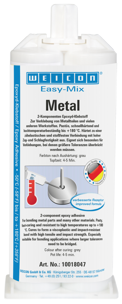 Adeziv epoxidic Easy-Mix Metal | Adeziv epoxidic pentru lipirea pieselor metalice