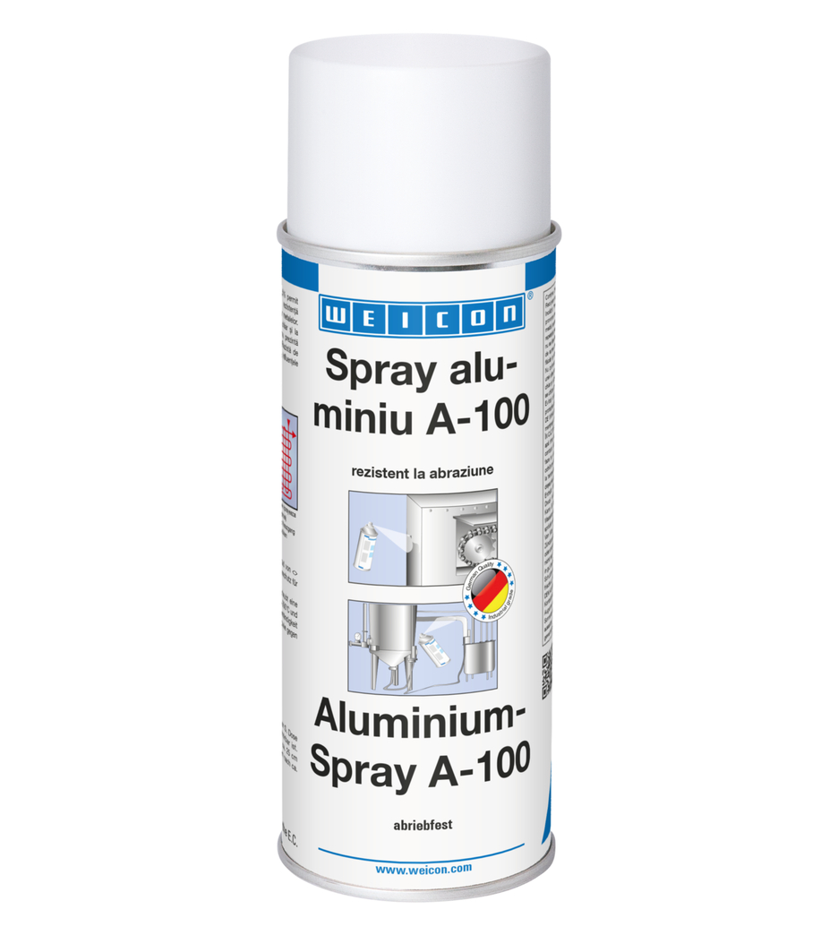 Spray alumniu A -100 mat | protectie rezistenta la abraziune impotriva ruginii si coroziunii
