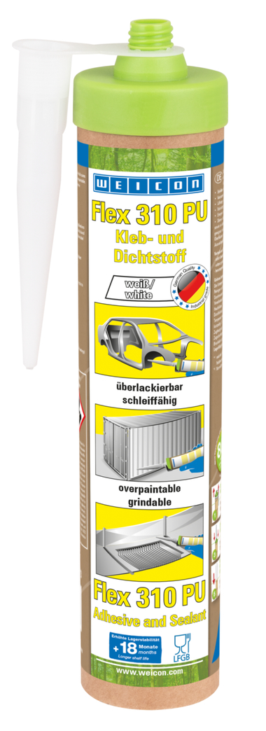 Flex 310 PU poliuretan | adeziv si etansant permanent elastic pe baza de poliuretan