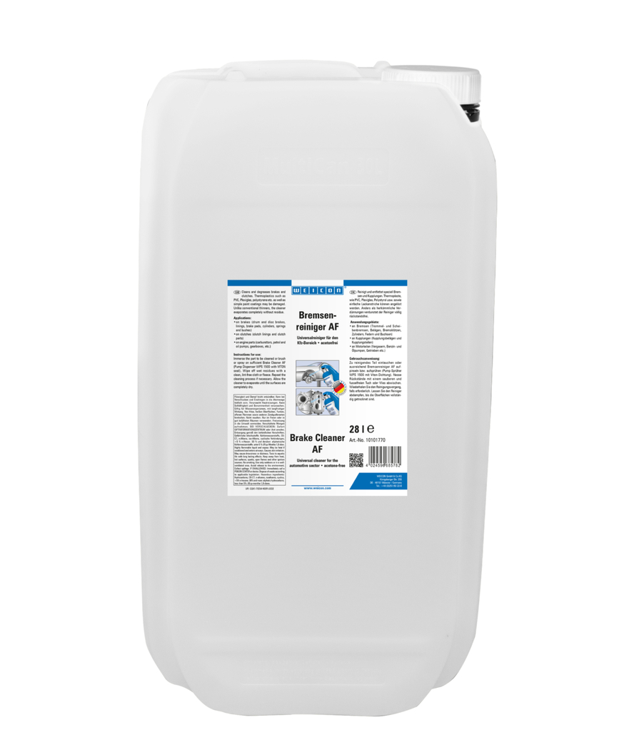 WEICON Curățare frâne AF | Curățitor universal fără acetonă pentru sectorul auto WEICON Curățare frâne AF | Curățitor universal fără acetonă pentru sectorul auto