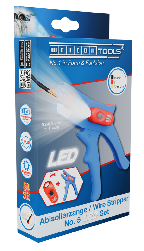 Clește dezizolator No. 5 LED Set