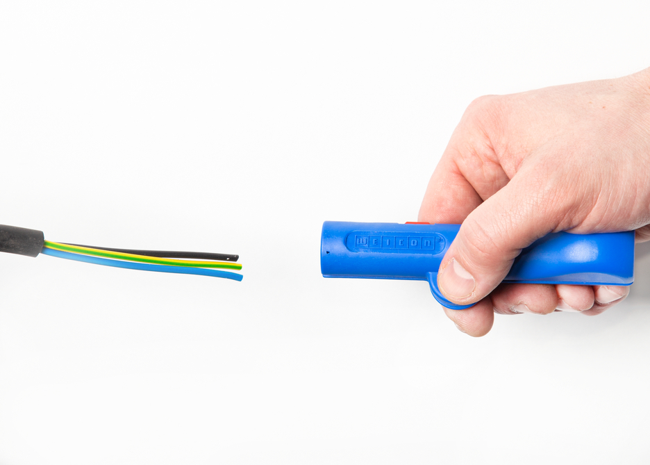 Cutit de dezizolat cabluri rotunde No. 13 Classic | pentru dezizolarea tuturor cablurilor rotunde uzuale, interval de lucru  8,0 -13,0 mm Ø