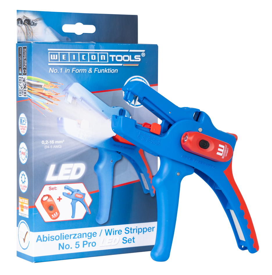 Clește dezizolator No. 5 Pro LED Set