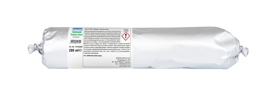 Flex 310 M® Inox | adeziv si etansant cu aderernta initiala ridicata si aspect metalic, pe baza de MS Polimer
