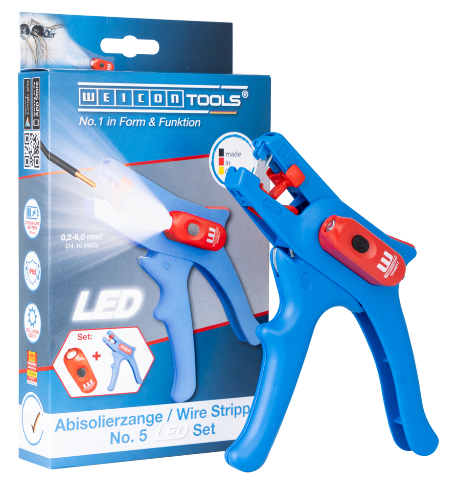 Clește dezizolator No. 5 LED Set