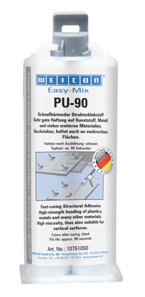 Adeziv poliuretanic Easy-Mix PU-90 | adeziv poliuretanic, rezistenta inalta, timp de lucru aprox. 90 secunde