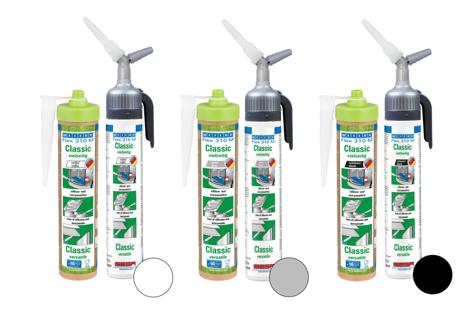 Flex 310 M® Clasic MS Polimer | adeziv elastic pe bază de MS polimer, pentru lucrări fără oboseală