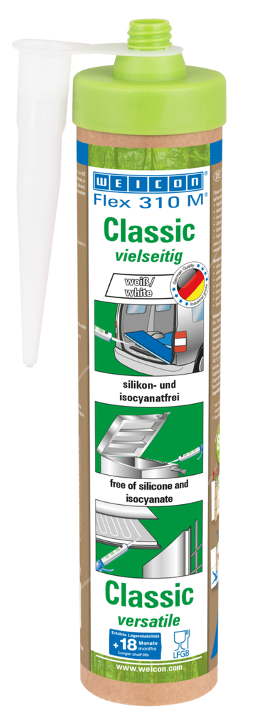 Flex 310 M® Clasic MS Polimer | adeziv elastic pe bază de MS polimer, pentru lucrări fără oboseală