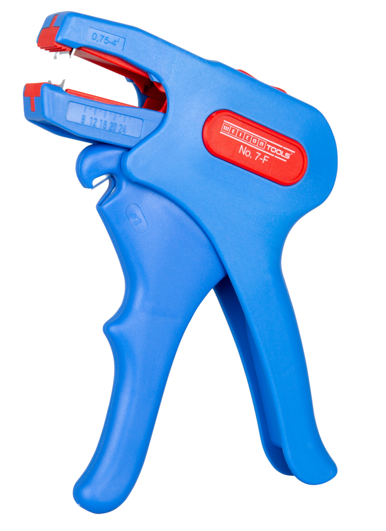 Cleste de dezizolare nr No.7-F | pentru inlaturarea mantalei si dezizolarea cablurilor plate uzuale, interval de lucru  0,75 - 4,0 mm². Cleste de dezizolare nr No.7-F | pentru inlaturarea mantalei si dezizolarea cablurilor plate uzuale, interval de lucru  0,75 - 4,0 mm².