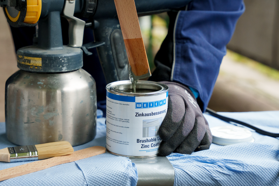 Acoperire pensulabila zinc | protectia anticoroziva pentru suprafete galvanizate