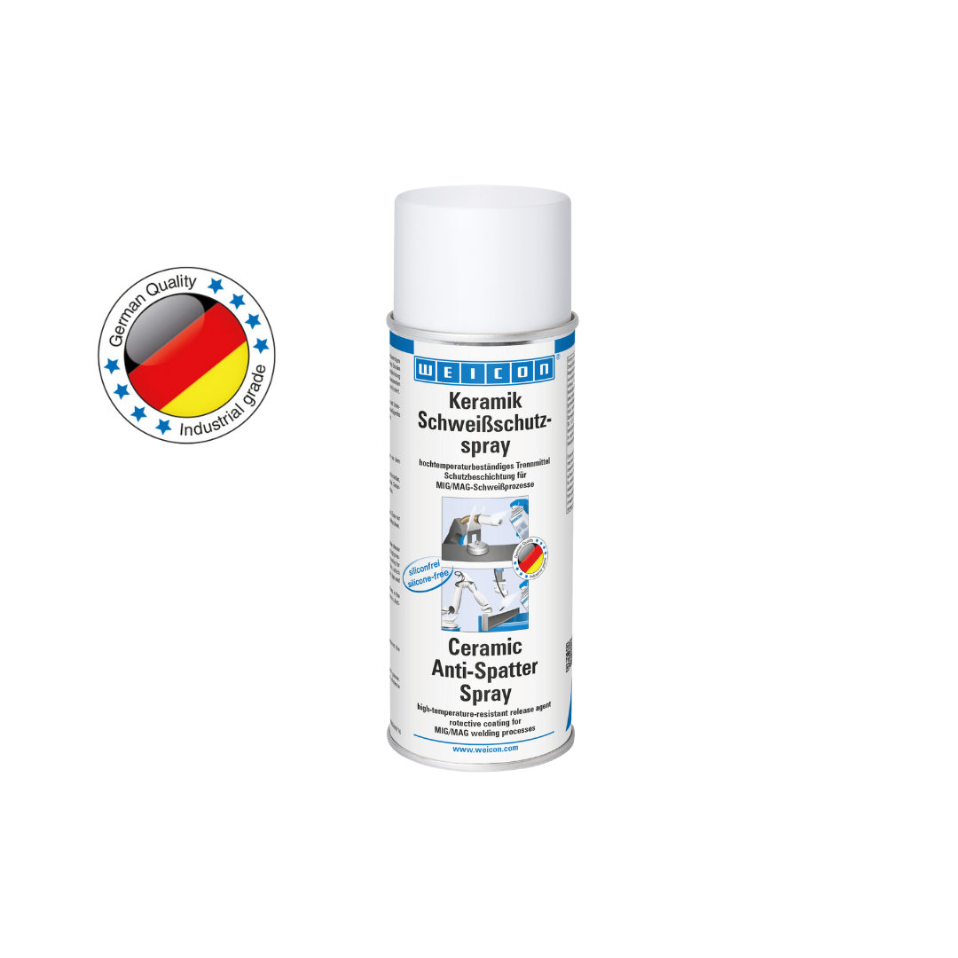 WEICON Spray antistropi ceramic | strat de protecție fără silicon, cu un conținut ridicat de substanțe solide