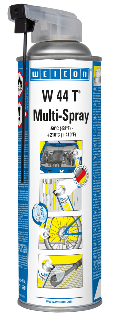W 44-T Spray multifunctional | ulei lubrifiant multifunctional cu 5 functii W 44-T Spray multifunctional | ulei lubrifiant multifunctional cu 5 functii