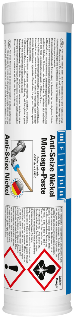 Pasta de montaj Anti-Seize cu Nichel | agent de ungere și separare tip pasta, rezistent la temperaturi inalte Pasta de montaj Anti-Seize cu Nichel | agent de ungere și separare tip pasta, rezistent la temperaturi inalte