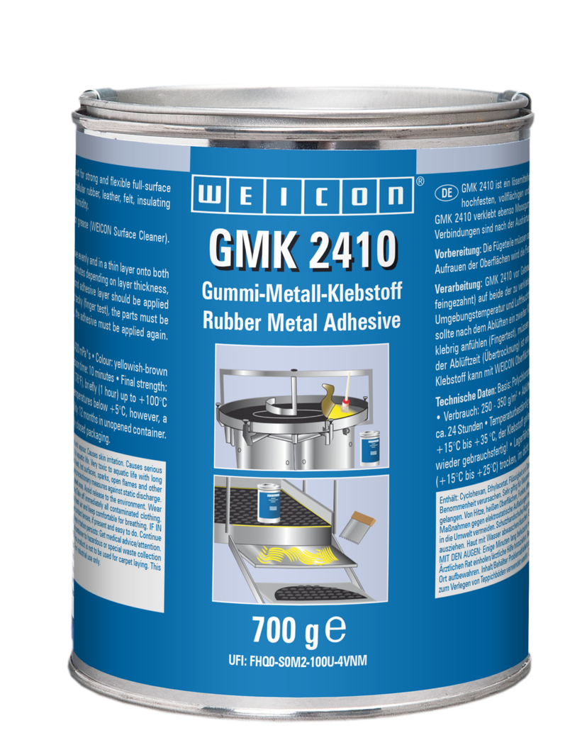 GMK 2410 adezivi de contact | Adeziv de contact pentru lipirea flexibilă a cauciucului și metalului