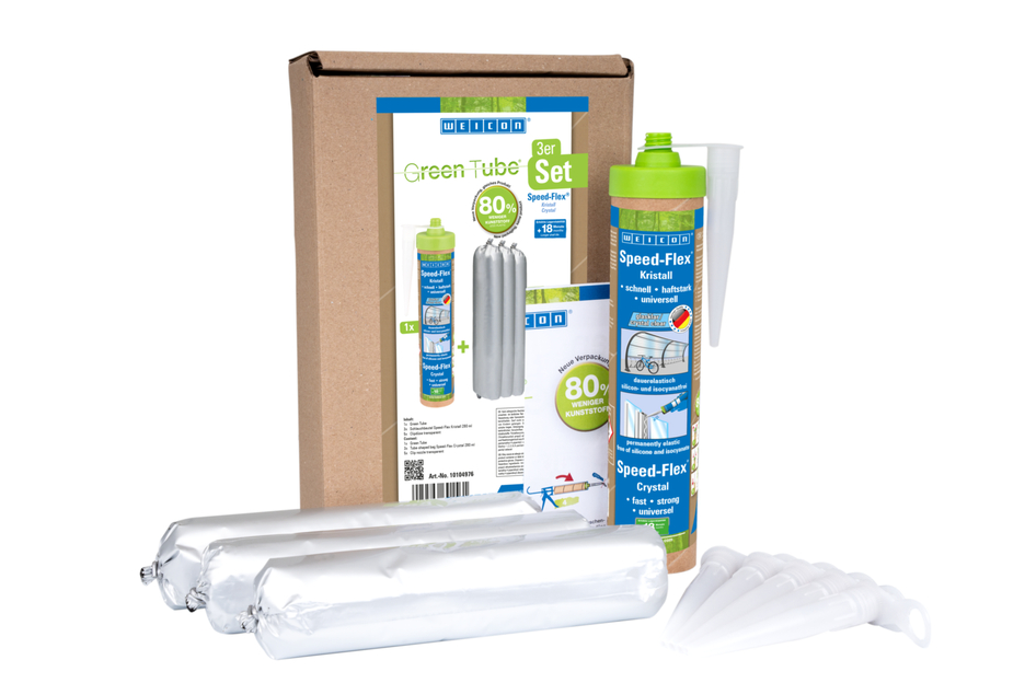 Speed-Flex® Cristal MS Polimer | adeziv si etansant pentru lipiri transparente, pe baza de MS Polimer