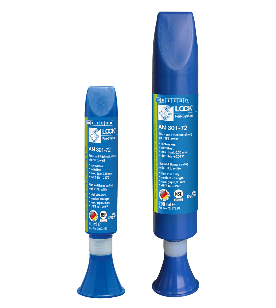Etansant pentru tevi si flanse AN 301-72 | cu PTFE, rezistenta medie, rezistenta la temperaturi inalte