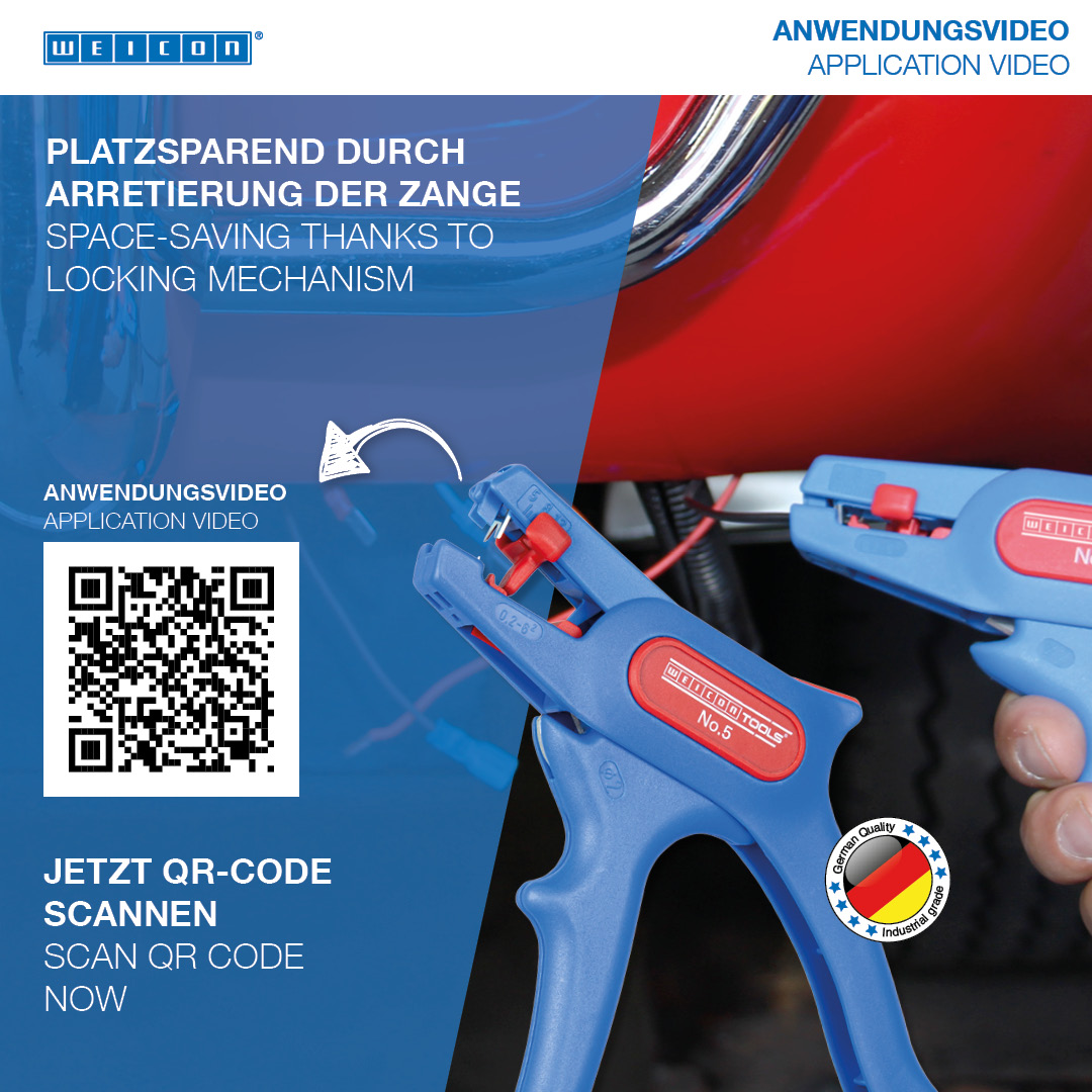 Cleste de dezizolare Nr.5 | pentru toti conductorii uzuali litati si solizi, interval de lucru 0,2 - 6,0 mm²