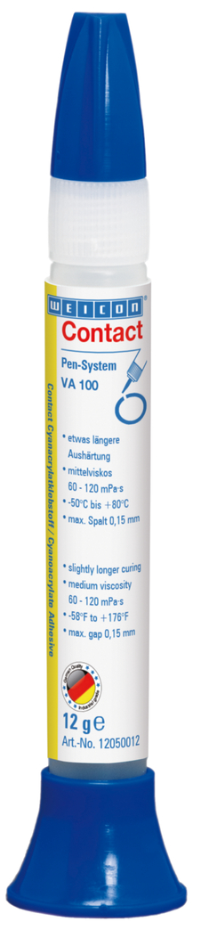 WEICON Contact VA 100 Adeziv cianoacrilat | adeziv instant pentru metal, plastic si cauciuc