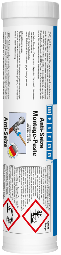 Pasta de montaj Anti-Seize Standard | agent de ungere și separare tip pasta
