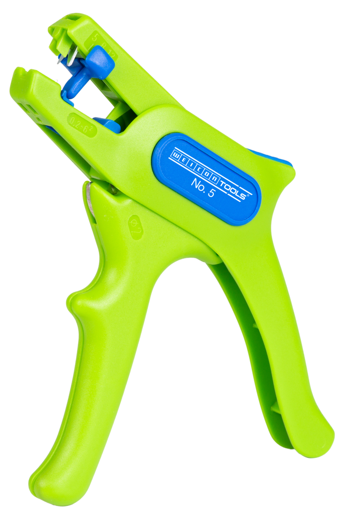 Clește de dezizolat nr. 5 Green Line (gama verde) | pentru toti conductorii uzuali litati si solizi, interval de lucru 0,2 - 6,0 mm² Clește de dezizolat nr. 5 Green Line (gama verde) | pentru toti conductorii uzuali litati si solizi, interval de lucru 0,2 - 6,0 mm²