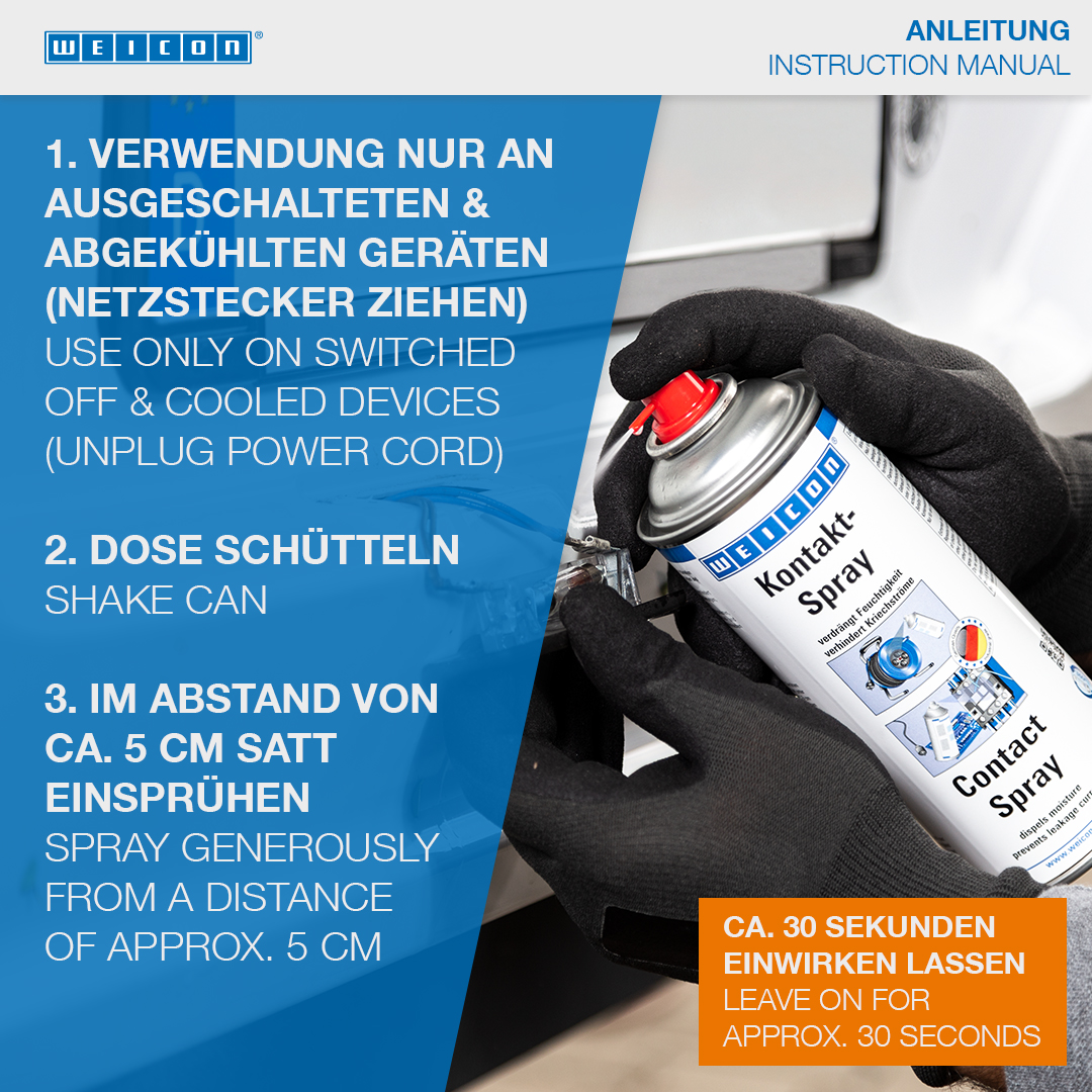 Spray contact | protectie si ingrijire pentru contactele electrice
