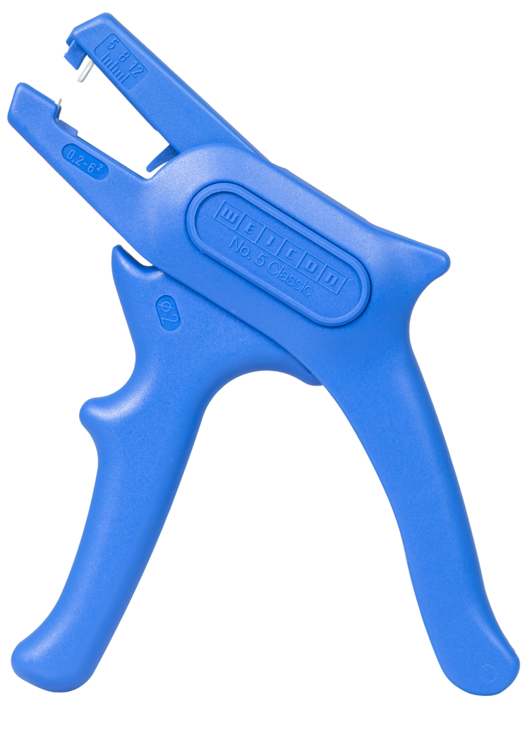 Clește de dezizolat nr. 5 Clasic | pentru toti conductorii uzuali litati si solizi, interval de lucru 0,2 - 6,0 mm² Clește de dezizolat nr. 5 Clasic | pentru toti conductorii uzuali litati si solizi, interval de lucru 0,2 - 6,0 mm²