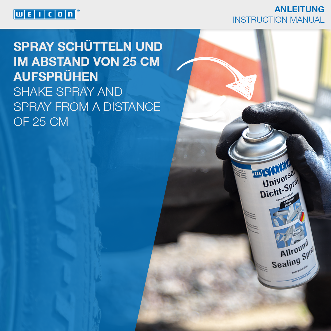 Spray etansare | plastic pulverizabil pentru etansare