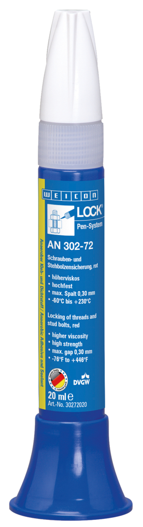 WEICONLOCK® AN 302-72 | rezistenta inalta, vascozitate ridicata, certificare pentru apa potabila