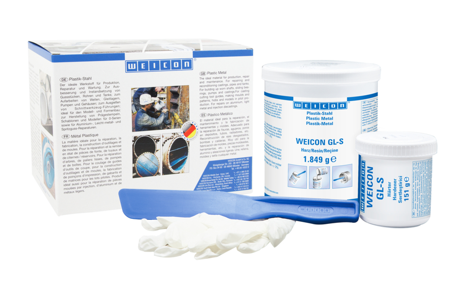 WEICON GL-S | sistem de rasini epoxidice cu pulbere minerala pentru acoperiri de protectie impotriva coroziunii, cu intarire lenta