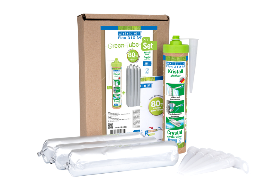 Flex 310 M® Cristal MS Polimer | adeziv elastic pe bază de MS polimer, pentru lucrări fără oboseală