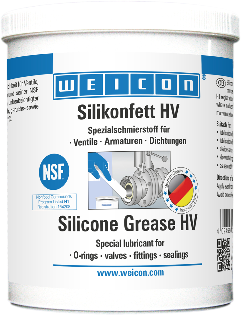 Vaselina siliconică HV | Vaselina de lubrifiere cu certificare alimentara