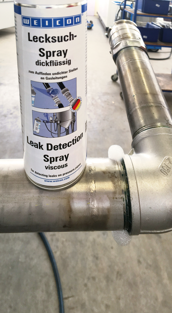 Spray detectare scurgeri de gaze vascos | localizeaza fisuri si scurgeri in conductele de gaz