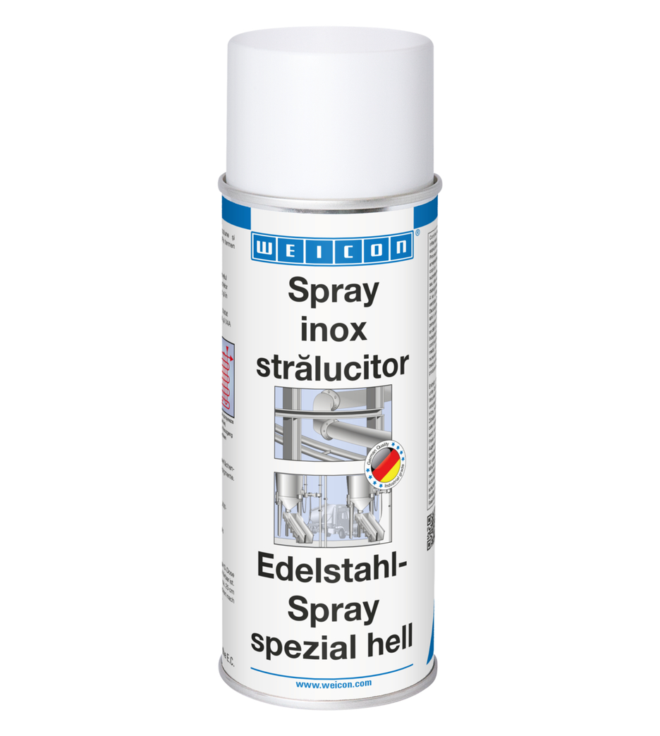 Spray inox stralucitor | acoperire de suprafață cu rezistență la coroziune și intemperii Spray inox stralucitor | acoperire de suprafață cu rezistență la coroziune și intemperii