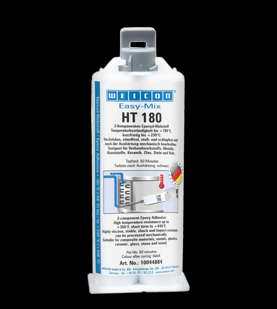Adeziv epoxidic Easy-Mix HT 180 | adeziv epoxidic rezistent la temperaturi inalte de pana la  180°C