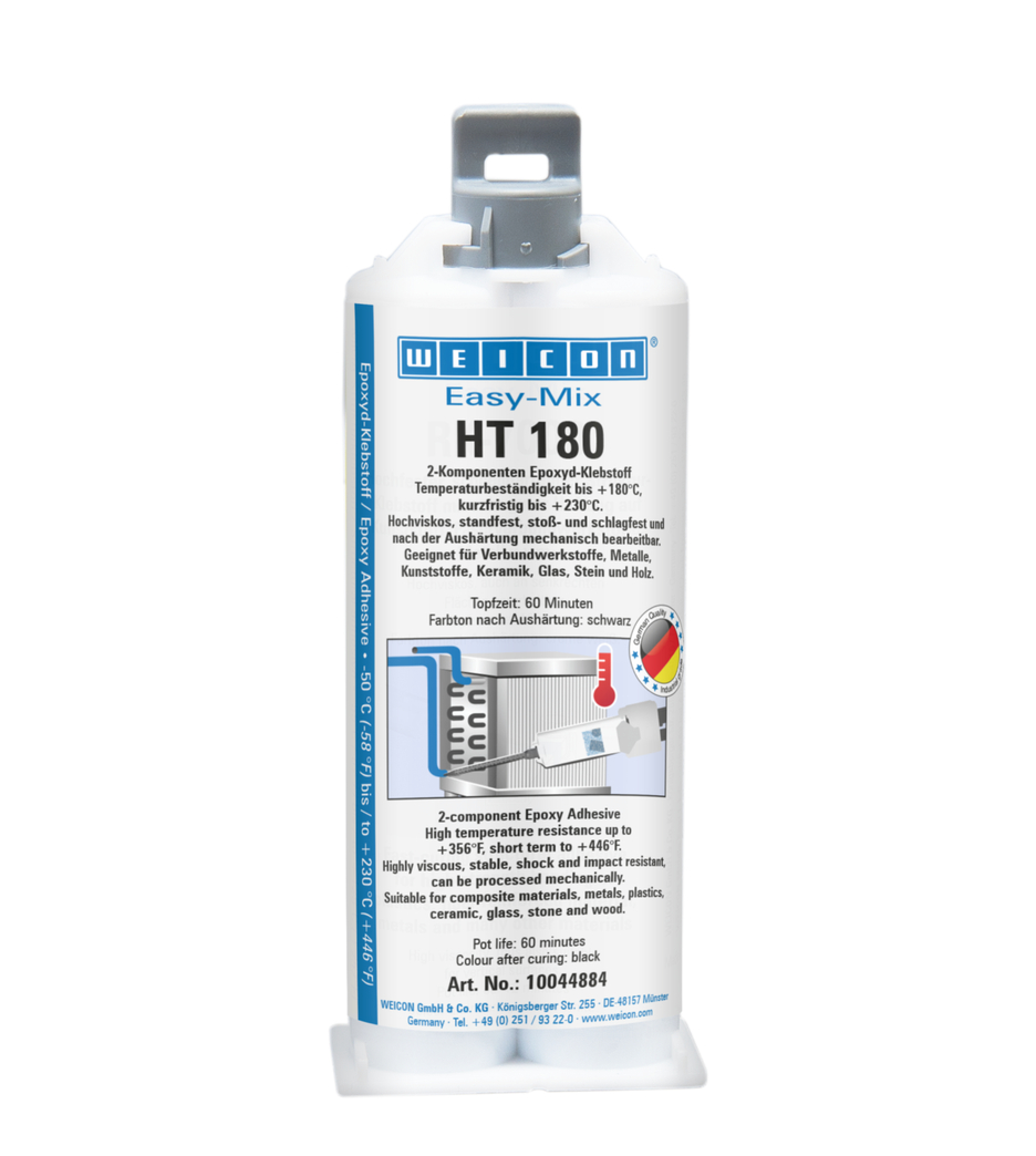 Adeziv epoxidic Easy-Mix HT 180 | adeziv epoxidic rezistent la temperaturi inalte de pana la  180°C