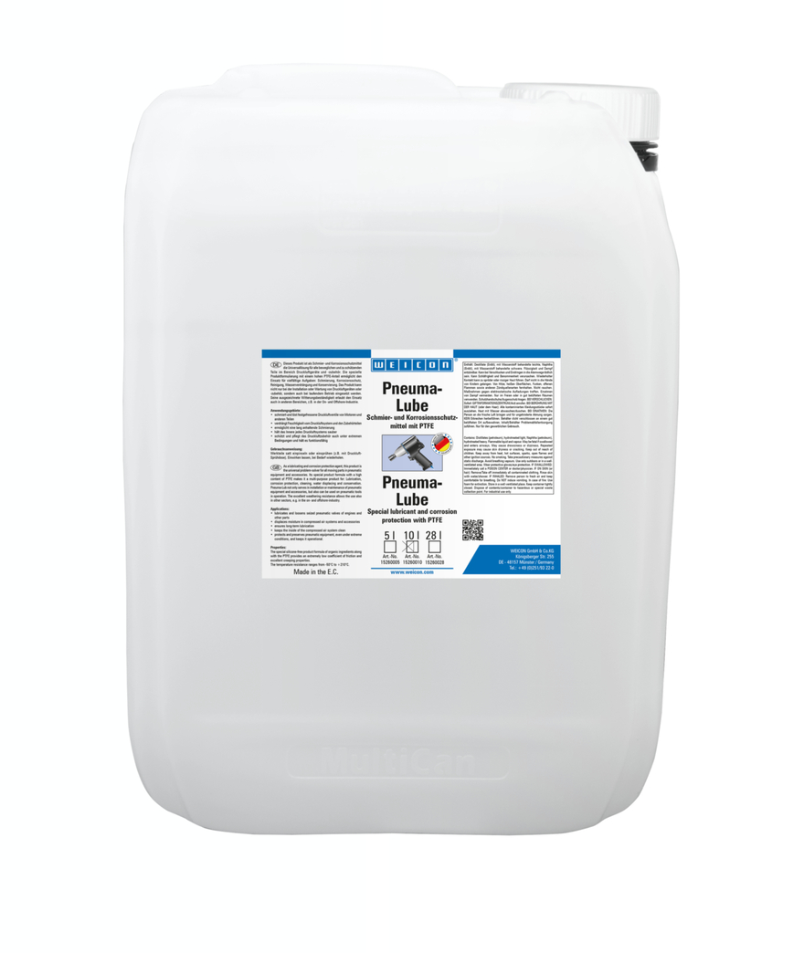 Pneuma-Lube | lubrifiant cu PTFE pentru scule pneumatice