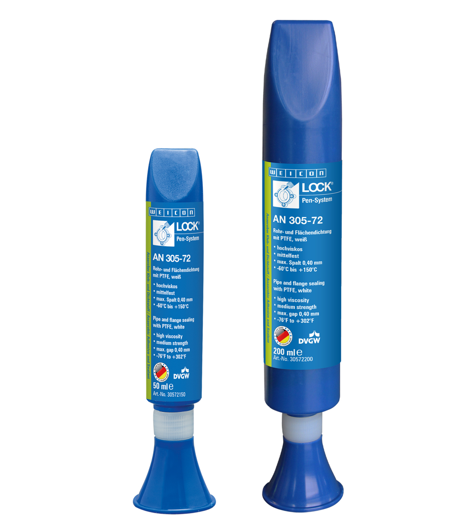 Etansant pentru tevi si flanse  AN 305-72 | cu PTFE, rezistenta medie, certificat de aprobare pentru apa potabila