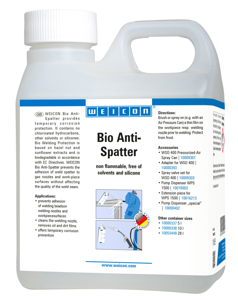 Lichid Bio Protectia sudurii | protectie biodegradabila pentru lucrari de sudura