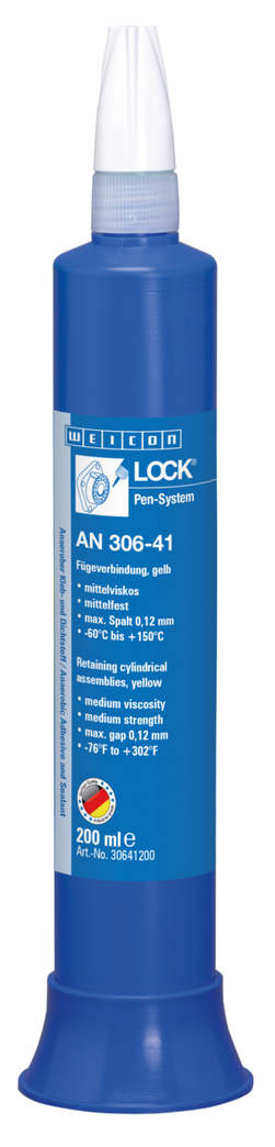 WEICONLOCK® AN 306-41 | pentru rulmenți, arbori și bucșe,rezistenta inalta,rezistenta medie-inalta,  vascozitate medie