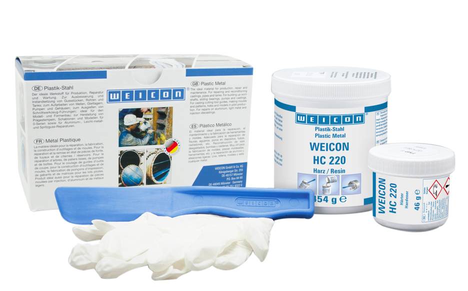 WEICON Ceramic HC 220 | sistem de rasini epoxidice cu pulbere ceramica si rezistenta la temperaturi inalte si la uzura WEICON Ceramic HC 220 | sistem de rasini epoxidice cu pulbere ceramica si rezistenta la temperaturi inalte si la uzura