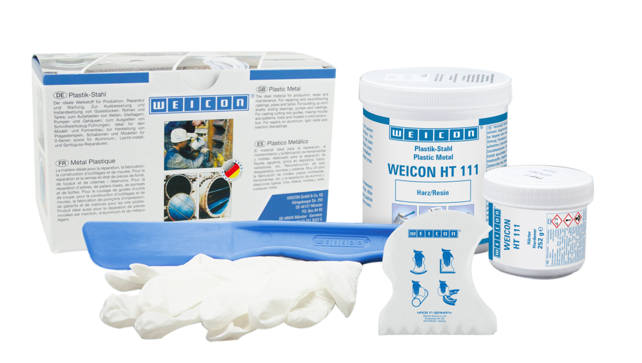WEICON  HT 111 | sistem de rasini epoxidice cu rezistenta la temperaturi inalte, pentru reparatii