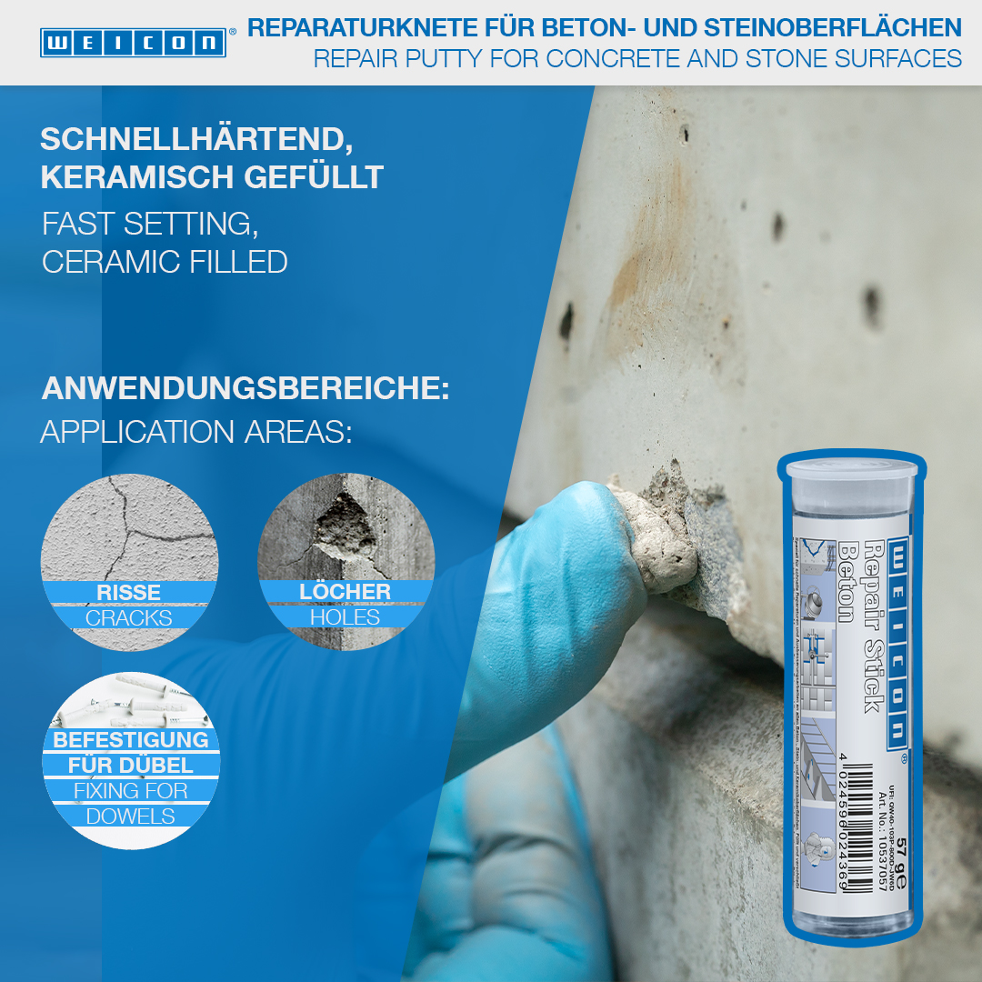 Repair Stick Beton | chit de reparatii cu intarire rapida