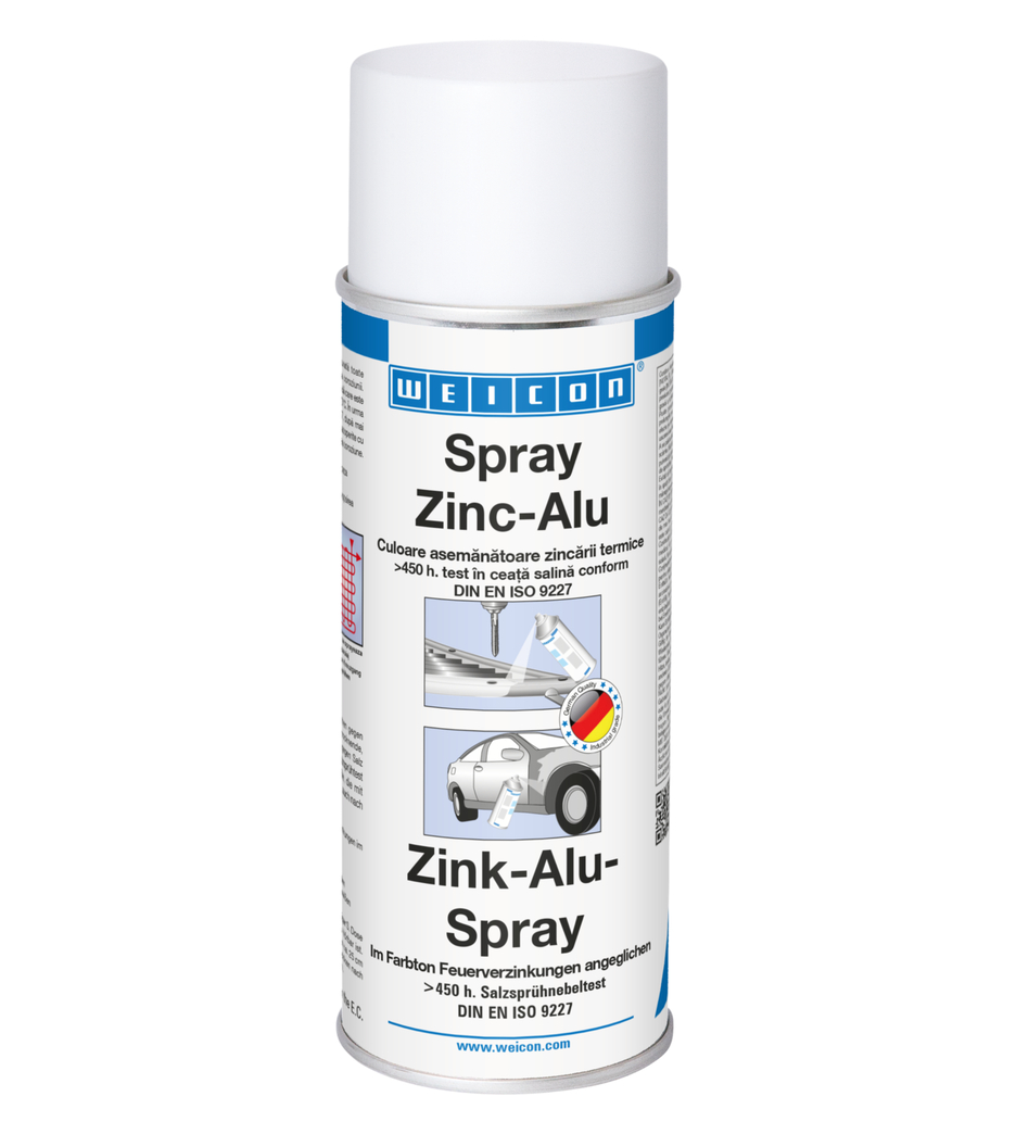 Spray zinc-alu | repararea suprafetelor galvanizate deteriorate